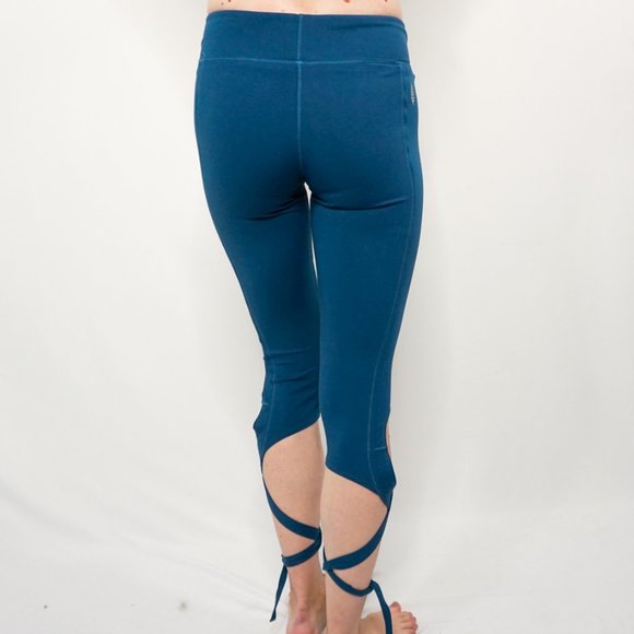FP MOVEMENT Sapphire Turnout Wrap Tie Leggings - Picture 3 of 6